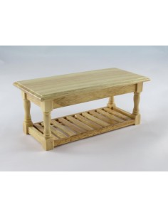 Mesa madera color pino