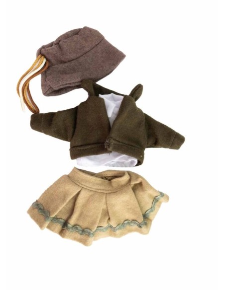 VESTIDO, tono verdes para mini Mariquita