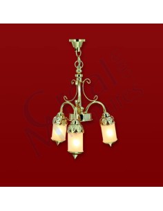 Lampara de techo con 3 brazos