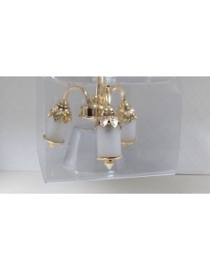 Lampara de techo con 3 brazos 2