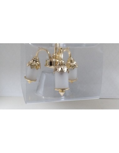 Lampara de techo con 3 brazos