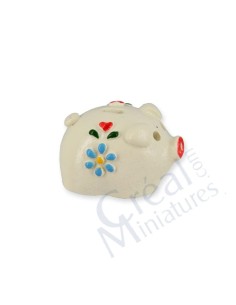 Hucha en miniatura, cerdito
