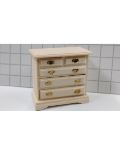 Cómoda con cajones, en...