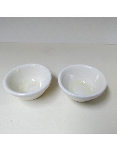 Set de 2 senos para lavabo de porcelana