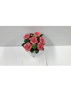 Maceta. Jarrón de flores