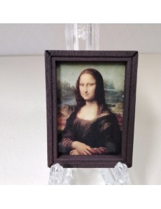 Cuadro mini de la mona lisa