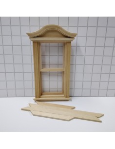 Ventana con penacho,...