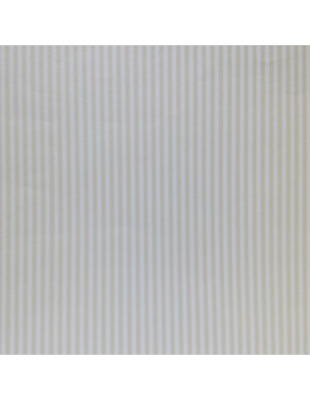 Papel de rayas crema y amarillo vainilla