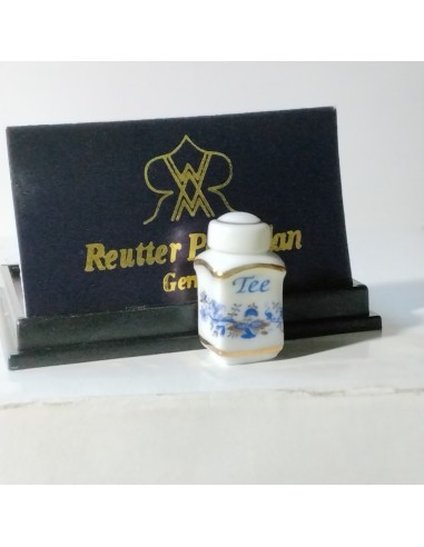 Recipiente de té en porcelana marca reutter