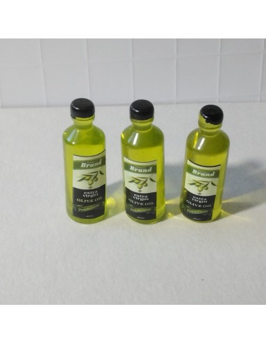 Botella de aceite redonda