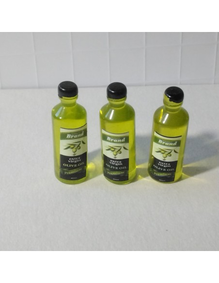 Botella de aceite redonda