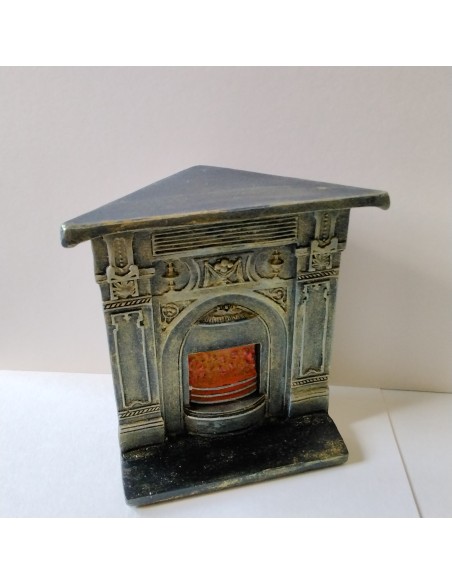 Chimenea con forma de esquina