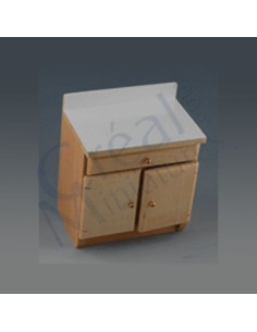 Mueble de cocina en color...