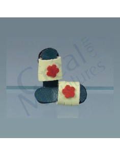 Zapatillas de material con...