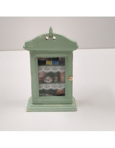 Armario para el baño, verde