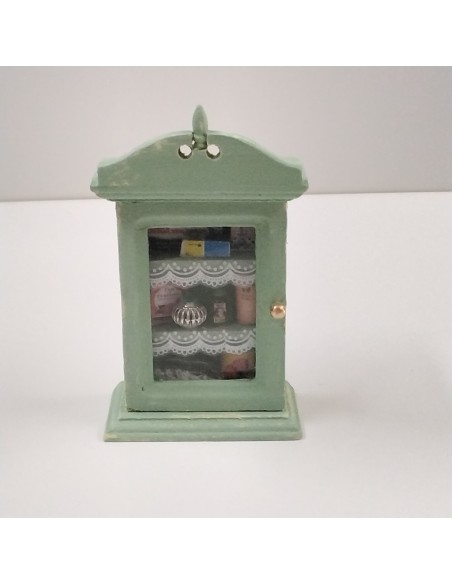 Armario para el baño, verde