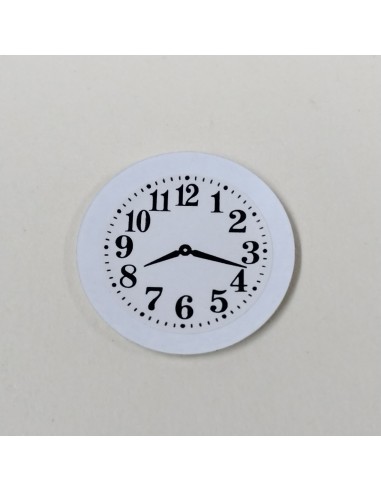 Reloj blanco de cocina