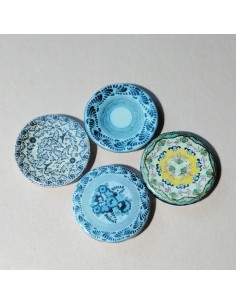 Platos imitación talavera,...