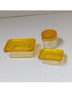 Fiambreras, 3 unidades