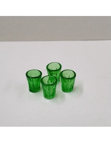 Set de 4 vasos, color a elegir