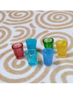 Set de 4 vasos, color a elegir