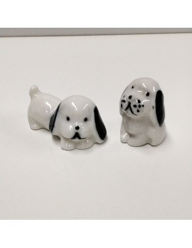 Perro de porcelana, 2 posiciones