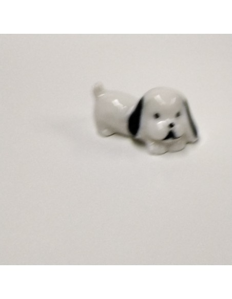 Perro de porcelana, 2 posiciones