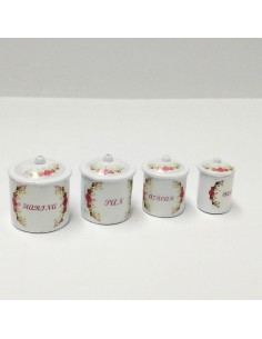 Botes de cocina blancos y...