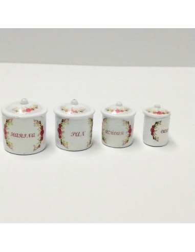 Botes de cocina blancos y decorados 8