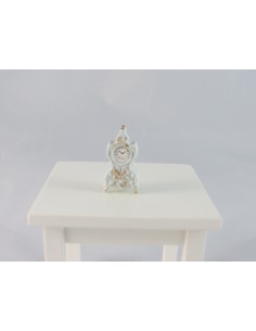 Reloj de sobremesa blanco 2