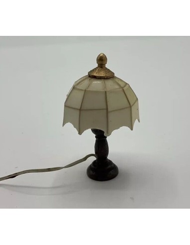 Lampara Tiffany tulipa blanca