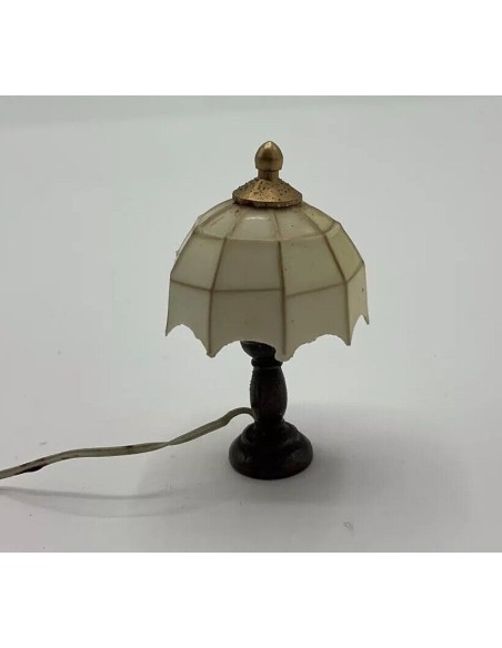 Lampara Tiffany tulipa blanca