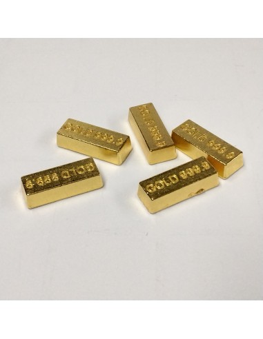 Lingote de oro en miniatura