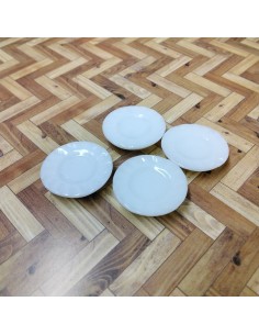 Set de 4 platos de resina...
