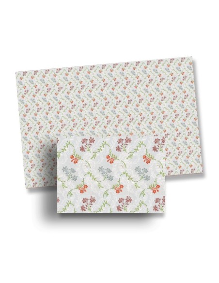 Papel, mini flores, alta calidad
