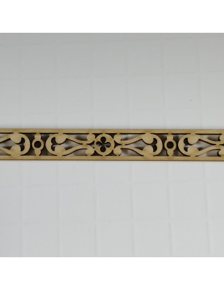 Listón de madera, labrado