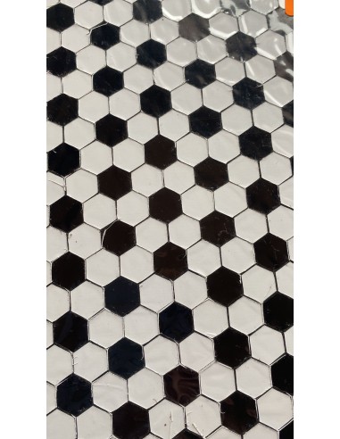 Plancha de baldosas hexagonal, en relieve