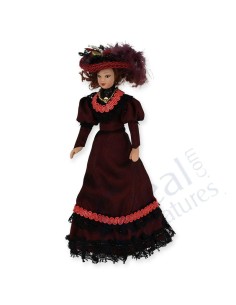 Dama vestida de tornasol...