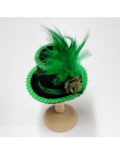 Sombrero negro y verde,... 2