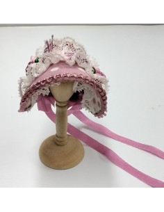 Sombrero victoriano en rosa... 2