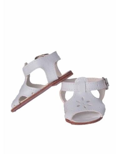 Sandalias blancas para Mariquita Perez