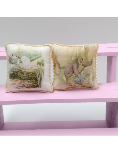 Cojín infantil, decoración Beatrix Potter (unidad)