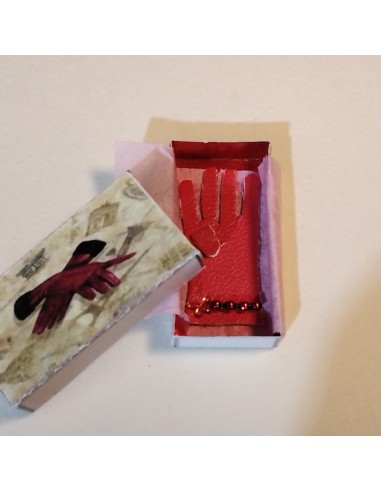Guantes con caja colores varios