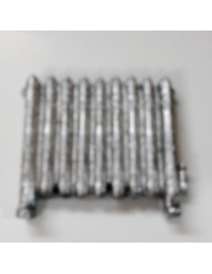 Radiador antiguo color plata