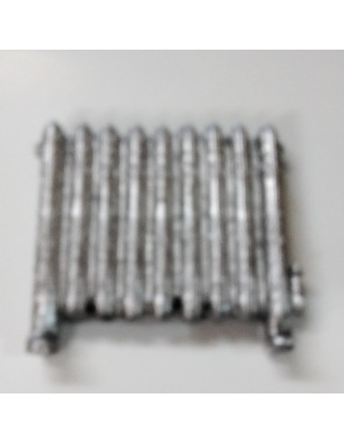 Radiador antiguo color plata