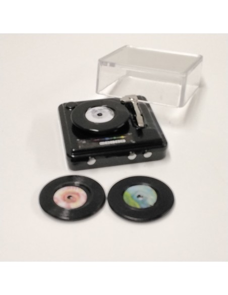 tocadiscos más 3 discos