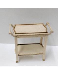 Carrito camarera sin pintar