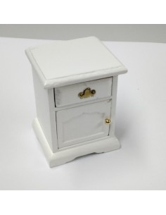 Mesilla de noche blanca 2