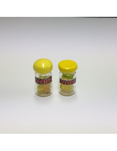 Tarro de cristal con gominolas, UNIDAD