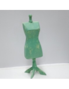 Maniqui en tonos verde